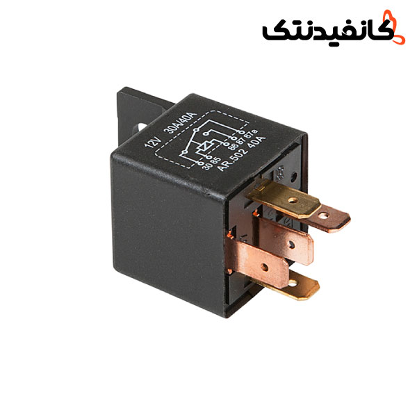 رله ۵ پایه ۱۲ ولت